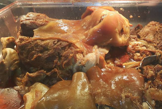 Order 1 libra de Carnitas food online from Taqueria Doña Balbis store, Chicago on bringmethat.com