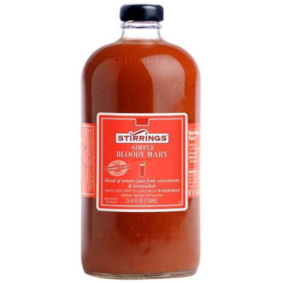 Order Stirrings - Simple Bloody Mary Mix food online from Santa Monica Liquor store, Santa Monica on bringmethat.com