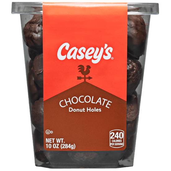 Order Casey's Chocolate Donut Holes 10oz food online from Casey store, Carter Lake on bringmethat.com