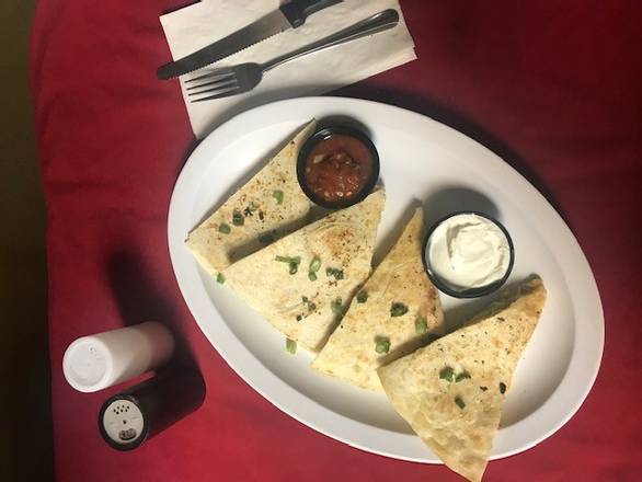 Order Chicken Quesadilla food online from House of Burgers store, Temple Terrace on bringmethat.com