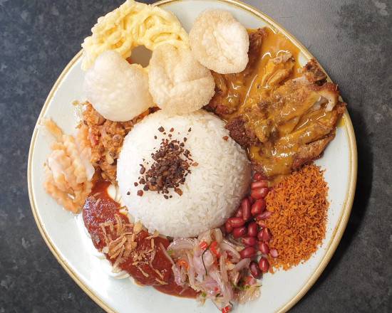 Nasi Bali - 'Chicken' Bites Kurma