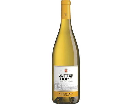 Order Sutter Home Chardonnay 750ml (13.5% ABV) food online from Richmond Food Center store, Richmond on bringmethat.com