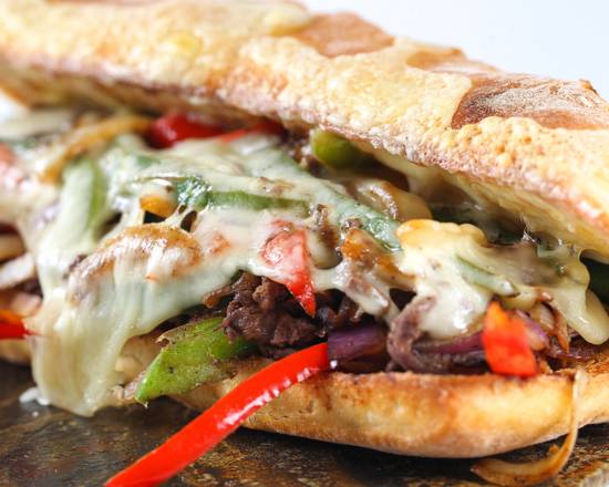 Order Mixed Peppers Cheesesteaks (8 oz) food online from Rj Philly Cheesesteaks store, White Oak on bringmethat.com