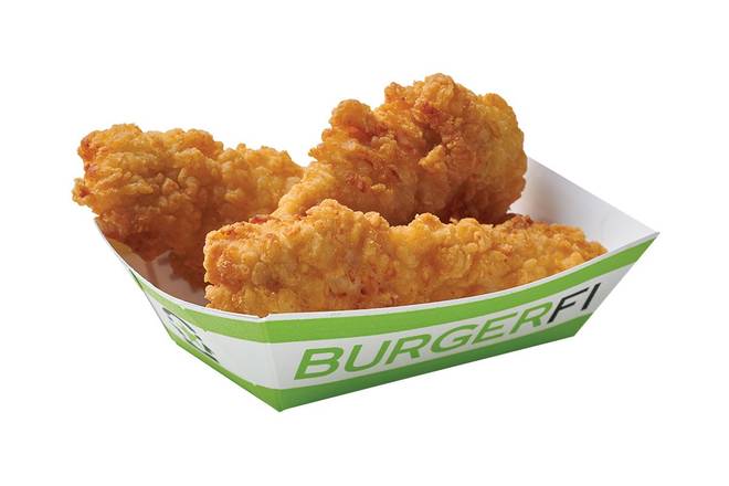 Order 3 FI'ED CHICKEN TENDERS food online from Burgerfi store, North Bethesda on bringmethat.com