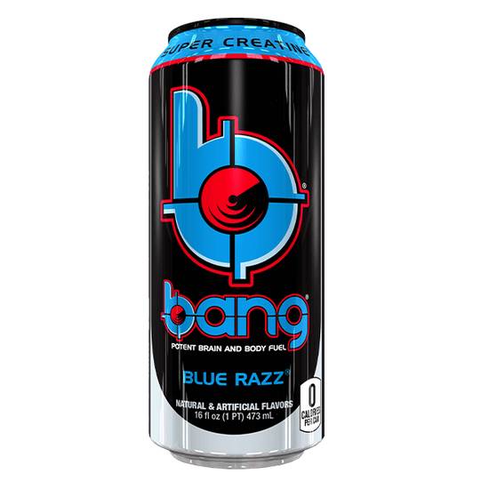Order Bang Blue Razz 16oz food online from Casey store, Omaha on bringmethat.com