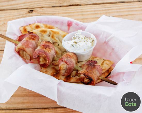 Order Chicken Bacon Skewer food online from GREEK SPOT GRILL store, New Port Richey on bringmethat.com