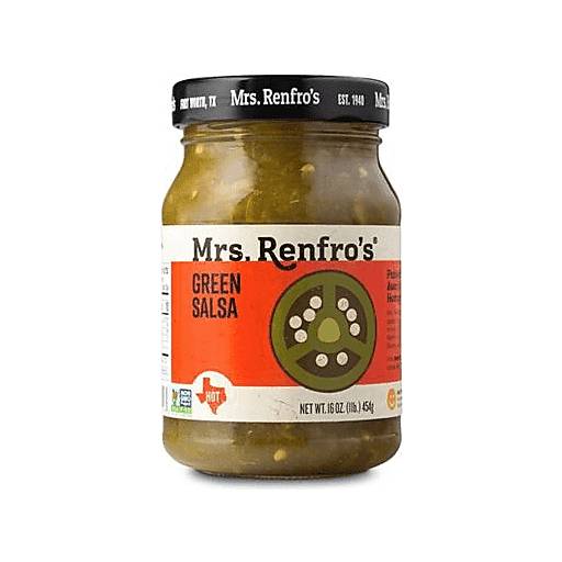 Order Mrs. Renfro's Green Salsa 16oz food online from Everyday Needs by Gopuff store, Stockton on bringmethat.com