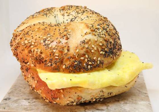 Order Two Eggs on a Bagel food online from Liberty Bagels store, Queens on bringmethat.com