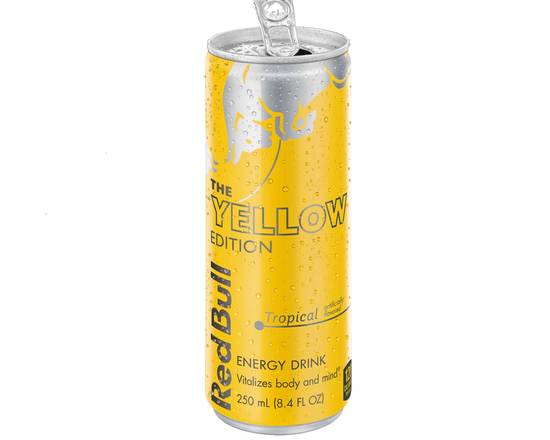 Order Redbull Tropical 250ML food online from Fresko Market store, Miami on bringmethat.com
