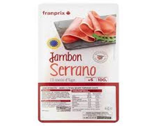 Jambon Serrano Framprix 100 gr