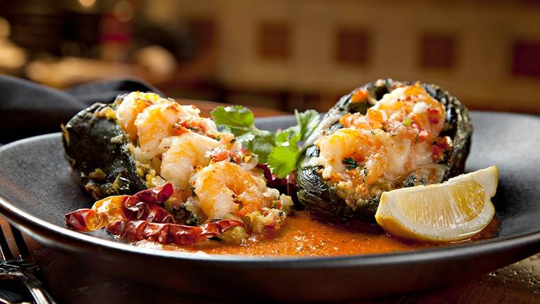 Order SHRIMP CHILE RELLENO food online from Sol store, Los Angeles on bringmethat.com