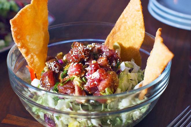 Order Spicy Ahi Tuna Poke food online from Founding Farmers Tysons store, Providence on bringmethat.com