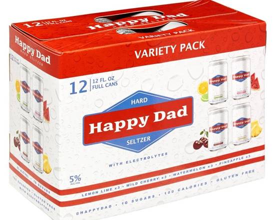 Order HAPPY DADS 12 PACK CANS  food online from Princess Liquors store, Port Saint Lucie on bringmethat.com