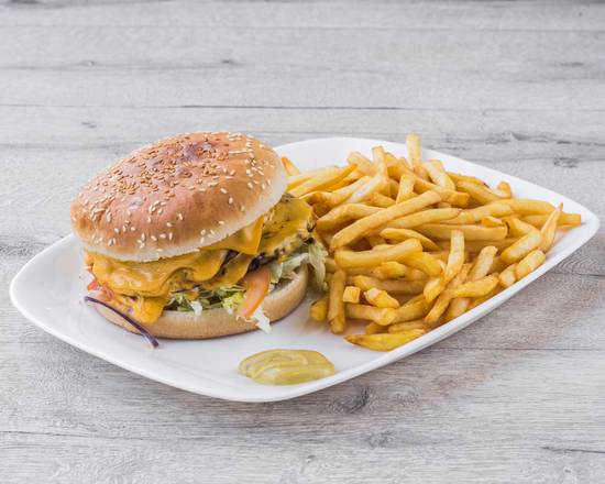 Menu le big lunch burger