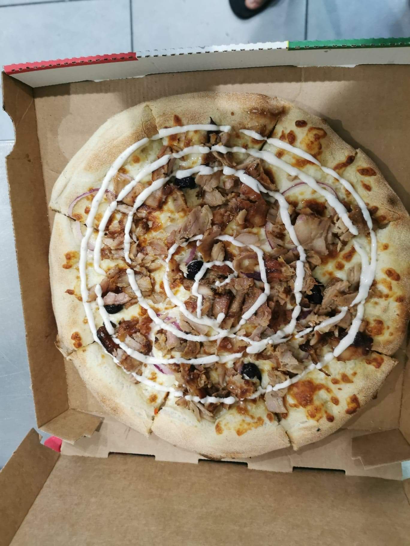 Pizza kebab