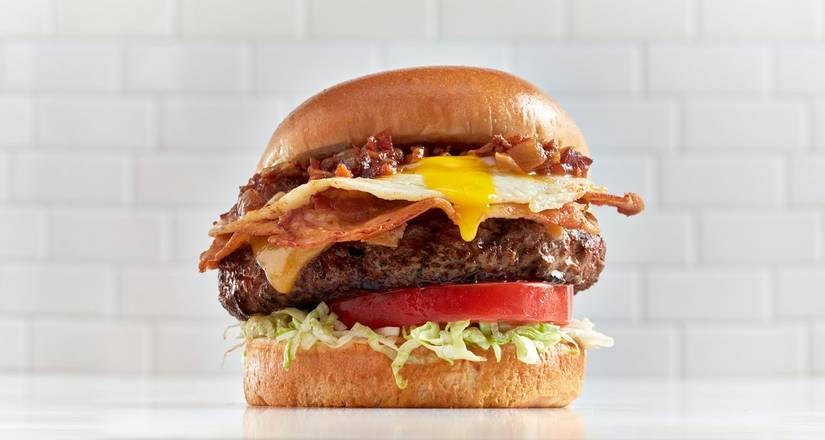Order HangoverBurger* food online from FireBurger store, Greenville on bringmethat.com