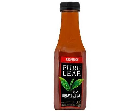 Order Pure Leaf Raspberry 18.5 oz bottle food online from Glenrose Liquor & Mini Mart store, Glendale on bringmethat.com