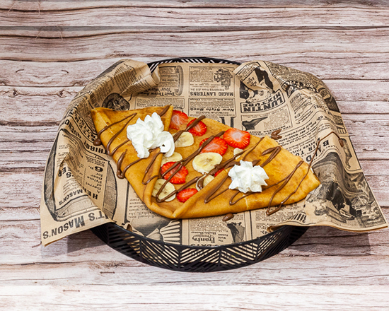 Crêpe sucrée à composer