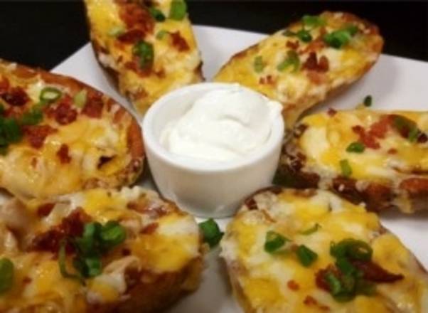 Order POTATO SKINS food online from Ovation Bistro & Bar-Lakeland store, Lakeland on bringmethat.com