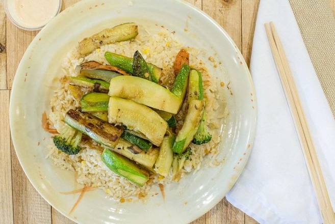 Order Vegetable Fried Rice food online from Hibachi Express store, Auburndale on bringmethat.com
