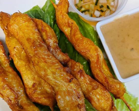 Order Chicken Satay food online from Lan Xang store, Fort Myers on bringmethat.com