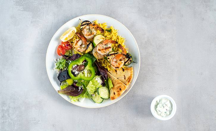 Order Shrimp Kabobs food online from Zoe Kitchen store, Metairie on bringmethat.com