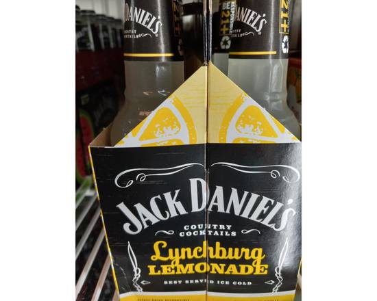 Order Jack Daniel's, 6-Pack, Lynchburg Lemonade, 9.6-Proof, 10oz Malt Beverage food online from Lynch Liquor & Tobacco store, PINELLAS PARK on bringmethat.com
