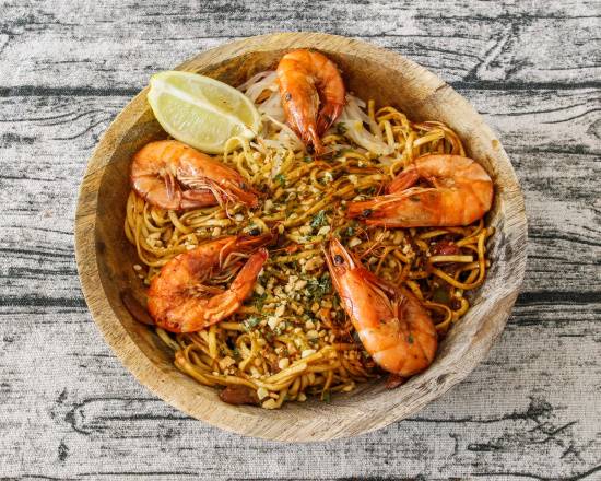 Pad thaï crevettes