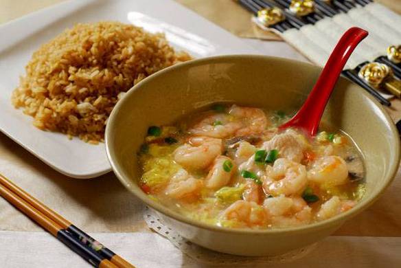 Order Shrimp & Lobster Sauce w/Fried Rice food online from Oriental House store, Greenville on bringmethat.com