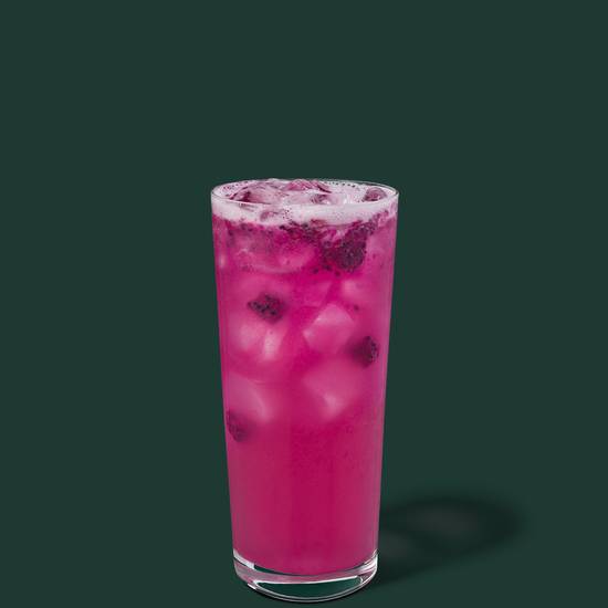 Order Mango Dragonfruit Lemonade Starbucks Refreshers® Beverage food online from Starbucks store, Greenville on bringmethat.com