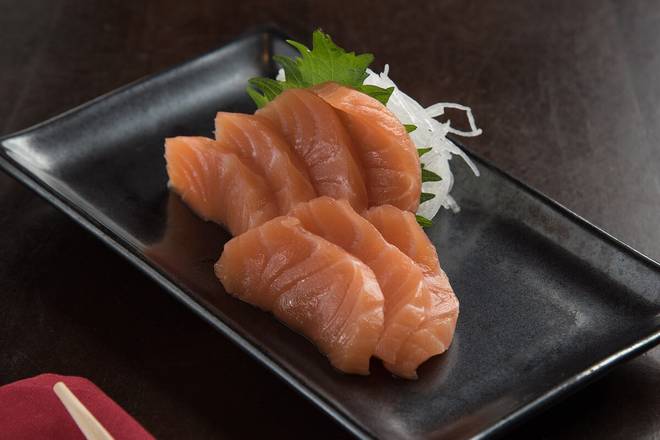 Order SALMON “SAKE”* food online from Ikura Sushi Lounge store, Coral Gables on bringmethat.com