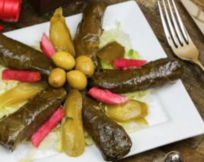 Order Grape Leaves food online from Dvine Mediterranean store, Corona on bringmethat.com