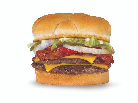 Order Bacon Double Cheese Burger Combo food online from A&W Restaurant store, Tampa on bringmethat.com