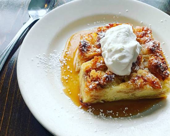 Order Glazed Donut Bread Pudding food online from The Manchester Arms store, College Park on bringmethat.com