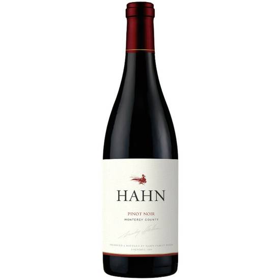 Order Hahn - Pinot Noir - California - Central Coast food online from Santa Monica Liquor store, Santa Monica on bringmethat.com