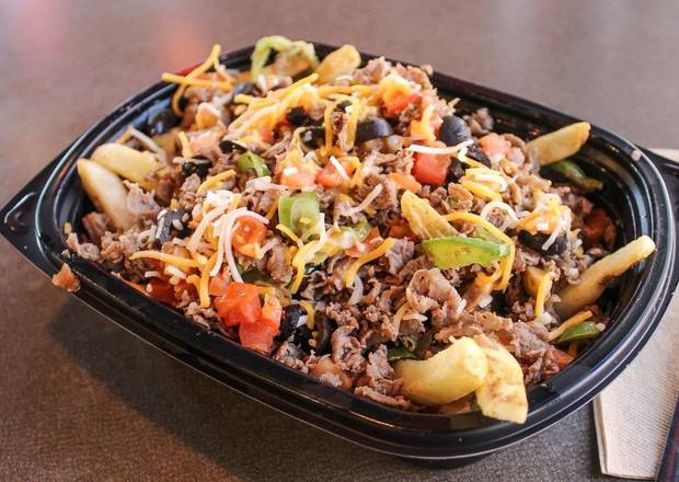 Order SHRIMP FRIES food online from Pepperjax Grill store, Cedar Falls on bringmethat.com
