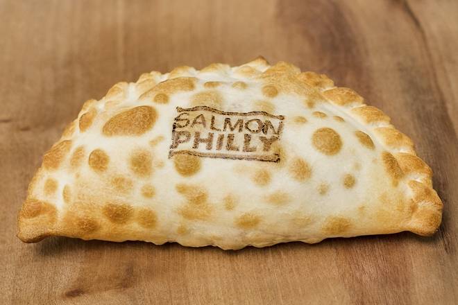 Order Salmon Philly food online from The Empanada Downtown store, Miami on bringmethat.com