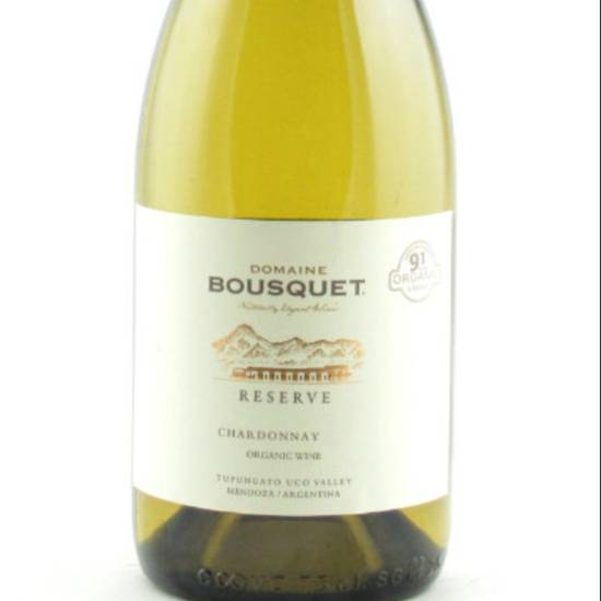 Order Domaine Bousquet - Reserve Organic Chardonnay food online from Santa Monica Liquor store, Santa Monica on bringmethat.com