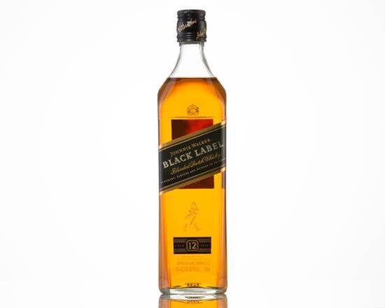 Order Johnnie Walker Black Label, 750 ml. Whiskey food online from T & H Liquor-Deli Market store, Corona on bringmethat.com