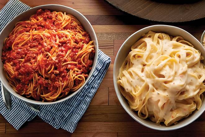 Order Fresh Tossed Pasta Duo food online from Fazoli's store, Lexington-Fayette on bringmethat.com