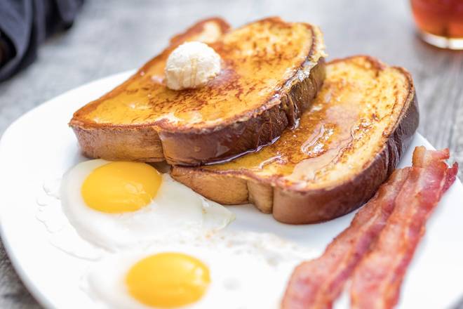 Order Brioche French Toast Platter food online from Bakery By Perkins store, Cape Coral on bringmethat.com