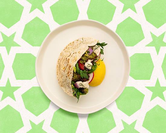 Order Falafel Baba Ghanoush Pita food online from Fabulous Falafel store, Mountlake Terrace on bringmethat.com