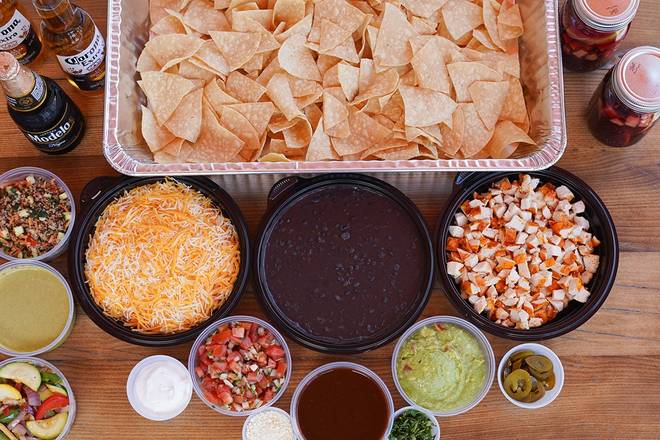 Order BYO (Build Your Own) Nachos Kit food online from Sharky's Woodfired Mexican Grill store, Los Angeles on bringmethat.com