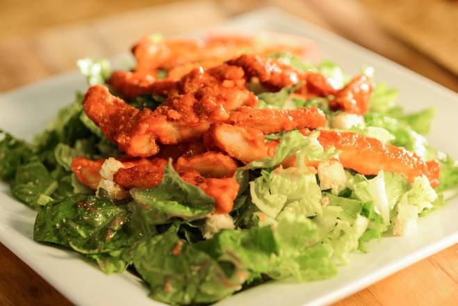 Order Buffalo Chicken Tender Salad food online from Hot Wings Cafe store, Sherman Oaks on bringmethat.com