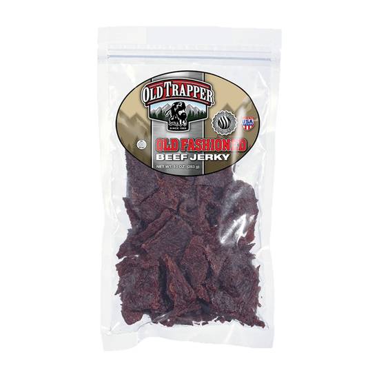 Order Old Trapper Old Fashioned Jerky 10oz food online from Casey's store, Bentonville on bringmethat.com