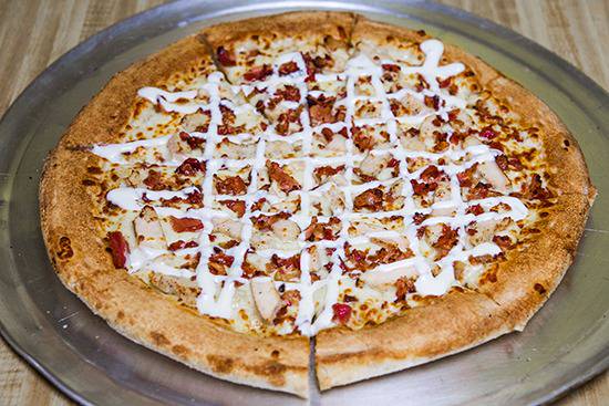 Order Large Chicken Bacon Ranch Specialty Pizza food online from Hungry Howie's Pizza & Subs  - Port  Charlotte store, Port Charlotte on bringmethat.com