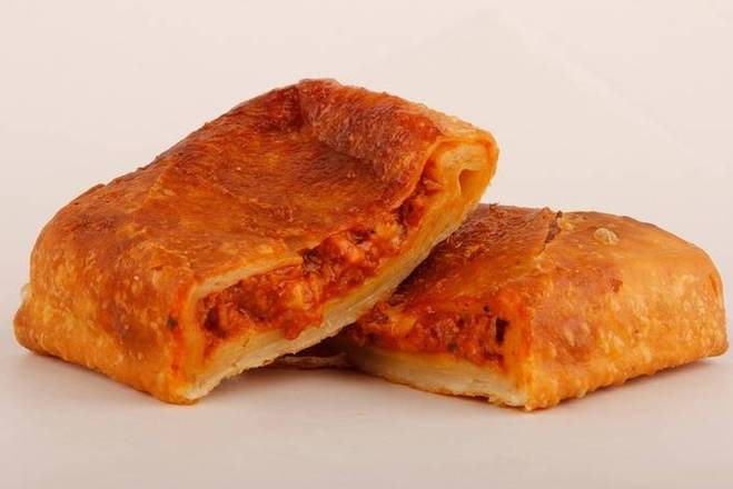 Order Pizza Puff with French Fries food online from Papous Kouzina store, Safety Harbor on bringmethat.com