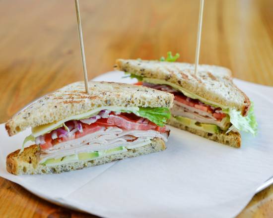 Order CLUB SANDWICH  food online from Lito's Kitchen store, Garland on bringmethat.com