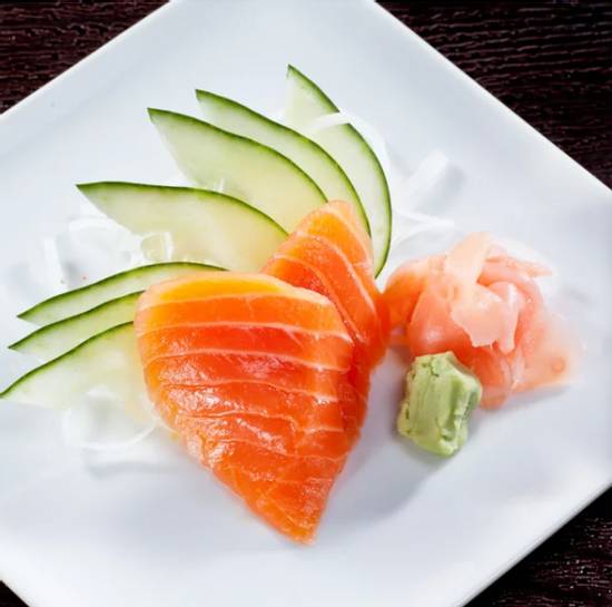 Order Salmon Sashimi Appetizer food online from Akashi Japanese Restaurant store, Miami on bringmethat.com