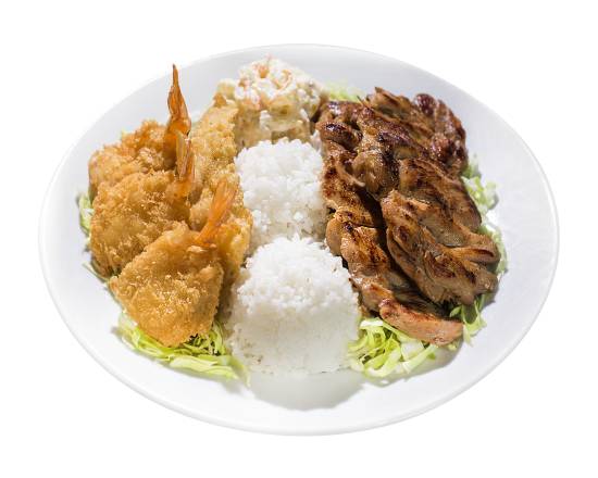 Order Seafood Combo food online from L&L Hawaiian Bbq store, Chula Vista on bringmethat.com